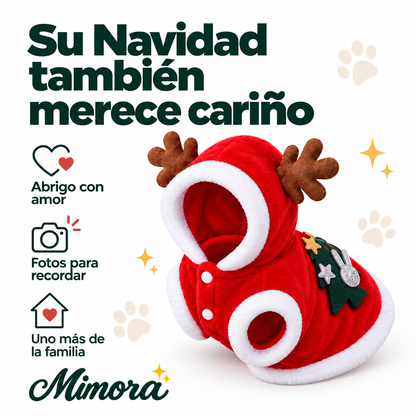 Abrigo navideño para perros